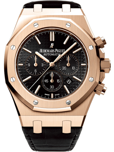 Audemars Piguet Royal Oak Chrono Rose Gold Black 26320OR.OO.D002